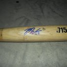 BRETT WALLACE AUTOGRAPHED BAT WITH COA ASTROS
