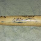CARLOS SANTANA AUTOGRAPHED BAT WITH COA INDIANS