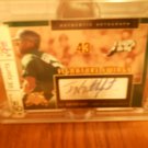 JOEY GATHRIGHT 2005 FLEER NATIONAL PASTIME SIGNATURE SWINGS AUTO #SS-JG RAYS