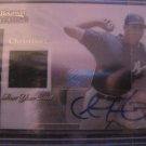 CHRISTIAN GARCIA 2004 BOWMAN STERLING JERSEY AUTO ROOKIE RC #BS-CG YANKEES