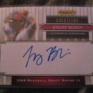JEREMY BLEICH 2008 RAZOR AUTO ROOKIE RC #D/1199 #131 YANKEES