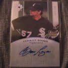 BOONE LOGAN 2006 ULTIMATE COLLECTION ULTIMATE ROOKIE SIGNATURES AUTO ROOKIE RC #D/180 #106 YANKEES