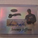 JEREMY JEFFRESS 2007 BOWMANS BEST PROSPECTS AUTO RC ROYALS / BLUE JAYS