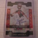 ZACK WHEELER 2009 DONRUSS ELITE EX. ED. STATUS DIE CUT AUTO RC #D/50 GIANTS / METS