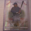ENGEL BELTRE 2008 DONRUSS THREADS AUTO RC #D/465 RANGERS