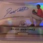 FABIO MARTINEZ 2010 BOWMAN PLATINUM PROSPECTS REFRACTOR AUTO RC ANGELS / DODGERS