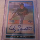 CODY SCARPETTA 2009 BOWMAN CHROME PROSPECTS REFRACTOR AUTO RC #D/500 BREWERS