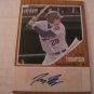 TONY THOMPSON 2011 TOPPS HERITAGE MINORS REAL ONE AUTO RC #D/861 ATHLETICS