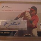 RYAN MOUNT 2007 JUST MINORS JUST AUTOGRAPHS AUTO RC ANGELS / DODGERS