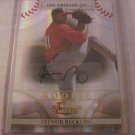 TREVOR RECKLING 2008 DONRUSS THREADS AUTO RC #D/875 ANGELS / REDS