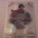 JEFF CORSALETTI 2008 DONRUSS THREADS AUTO RC #D/975 RED SOX