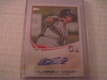 ROUGHNED ODOR 2013 TOPPS PRO DEBUT AUTO RC RANGERS