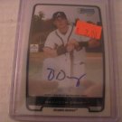 BRANDON DRURY 2012 BOWMAN CHROME PROSPECTS AUTO RC BRAVES