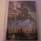 LEE ORR 2011 PLAYOFF CONTENDERS DRAFT TICKET AUTO RC PADRES