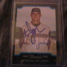 STEVEN JACKSON 2004 BOWMAN DRAFT PICKS IN-PERSON AUTO RC DIAMONDBACKS / YANKEES