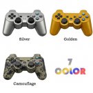 Wireless Bluetooth Joystick Controller PlayStation 3 Game Console Controller Golden