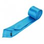 Men Tie Wedding Skinny Necktie Narrow Solid Color Polyester Ties Formal Casual Party Necktie 07