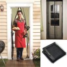 Anti-Mosquito Magic Mesh Curtains Magnetic Screen Door Automatically Close Door Net Mesh Beige