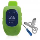 Profession Q50 OLED Display Children Kids Smart Wrist Watch GPS Tracker Watch Green