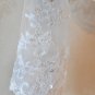 Bridal Vest 3/4 Sleeve Length Alencon Lace Beading Tulle white ivory Wedding Bolero Jacket RJ1