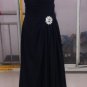 Stock Multi Colors Bridesmaid Dress Strapless A-line Chiffon Wedding Evening Party Dress MB05