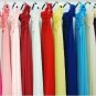 Stock Long Bridesmaid Dress A-line Chiffon One Shoulder Evening Dress MB18