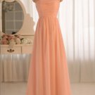 New Bridesmaid Dresses Coral Chiffon Size 2-16+Custom A-line Strapless Wedding Party Dress MB161 New Bridesmaid Dresses Coral Chiffon Size 2-16+Custom A-line Strapless Wedding Party Dress MB161