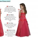 5 Stars Store Flower Girl Dresses Measure Guide Chart