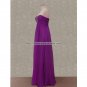 New Bridesmaid Dresses Coral Purple Chiffon A-line Evening Party Formal Dress M179