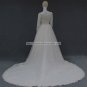 Lace Bridal Gown Sequins 3/4 Sleeves Off Shoulder Wedding Dresses 2015 New Bl20