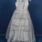 Round Neck Satin Lace Girl's Wedding Party Prom Ball Gown Flower Girl Dress FL15415