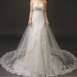 Sweetheart Wedding Dress A-line Tulle Empire Waist Maternity Lace Wedding Gown H15428