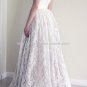 White Wedding Dress Sweetheart Neckline Lace Bridal Gowns Dresses D2015630