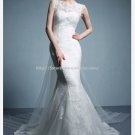 Blackless Bridal Gown Sleeveless Embroidery Chapel Train Dresses D2015637