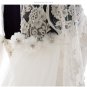 Jewel Dresses Set Auger 34 Sleeves Lace Floor-Length Bridal Dresses Gown D2015647
