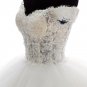 Bateau Bridal Dresses Beaded Pearl Lace Chapel Train Wedding Gowns D2015653