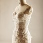 Sweetheart Wedding Dress Strapless Lace-up Applique A-Line Bridal Gowns D2015662