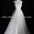 Strapless Bridal Dress Beading Sleeveless A-Line Formal Wedding Gowns D2015749 Strapless Bridal Dress Beading Sleeveless A-Line Formal Wedding Gowns D2015749