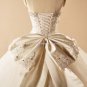 Mand Hand Nail Bead Embroidery Bridal Gown Set Auger Multilayer Wedding Dresses D2015757
