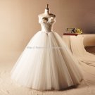 Flower Bridal Dress Crystal Organza Ball Multilayer Wedding Gown D2015760