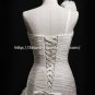 SweetHeart Bridal Gown One Shoulder Lace Up Chapel Train Weddig Dresses D2015767