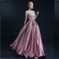 Jewel Fashion Evening Dress Lace and Embroidery Shoulder Straps Satin Long Prom Dress D2015845