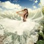 Sweetheart Sleeveless Wedding Dresses Long Floor-Length Lace Bridal Dress D2015851