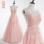 Deep V-Neck Wedding Gown Sleeveless Backless Embroidery Sweep-Train Bridal Gown D2015856