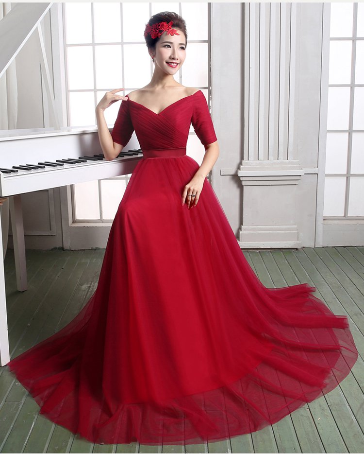 Sweetheart A Line Wedding Dresses Pregant Cap Sleeve Crystal Belt Lace Bridal Dress D2015919