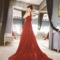 V-Neck A-line Wedding Party Gown Chiffon Beading Pleated Mother Of The Bride Dresses D2015904
