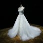 Sweetheart Wedding Dress Strapless Fold Backless A-Line Bridal Dresses D2018738
