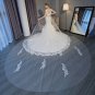 Cap Sleeves Lace Bridal Gowns Tulle Appliques Trumpet Mermaid Beaded Wedding Gowns 2018