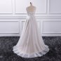 Blush Wedding Dress Empire Waist Maternity Lace Bridal Gowns Travel Lace Wedding Gown H18211
