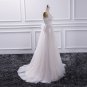 Blush Wedding Dress Empire Waist Maternity Lace Bridal Gowns Travel Lace Wedding Gown H18211